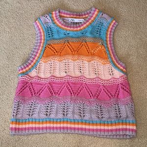 Zara Crochet Tank